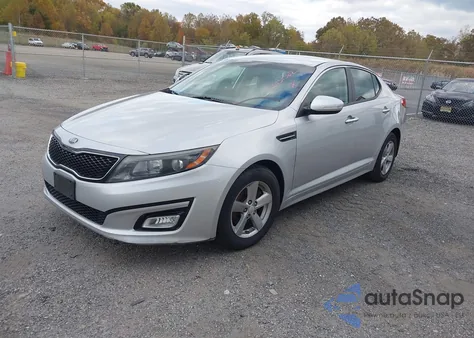 2015 Kia Optima Lx z USA, uszkodzony, nr VIN 5XXGM4A70FG378333